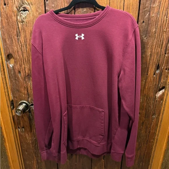 Under Armour Maroon Sweatshirt - Picture 1 of 4